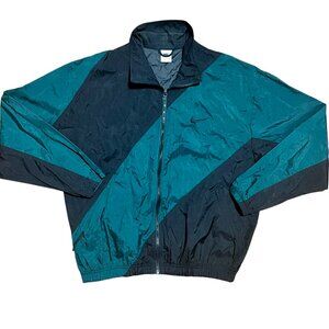 Nike Swoosh Throwback 90s Vintage Windbreaker Jacket